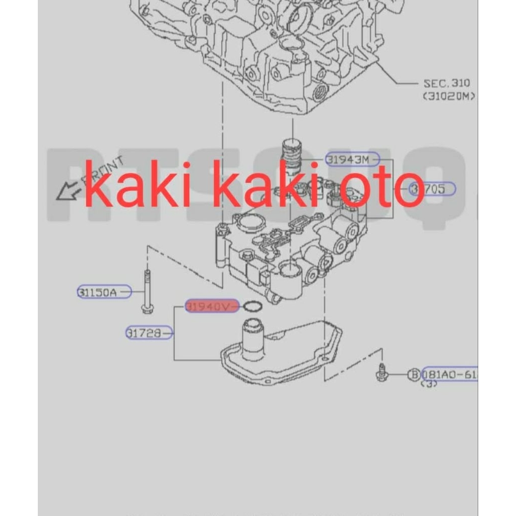 Seal oring matic seal oring cvt oring body valve valev body livina juke evalia