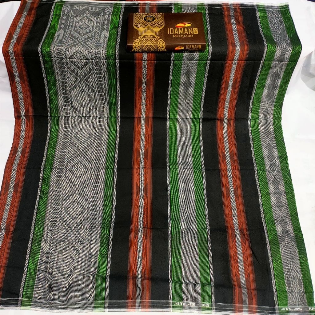 SARUNG ATLAS IDAMAN JACQUARD 590 FULL SONGKET TIMBUL
