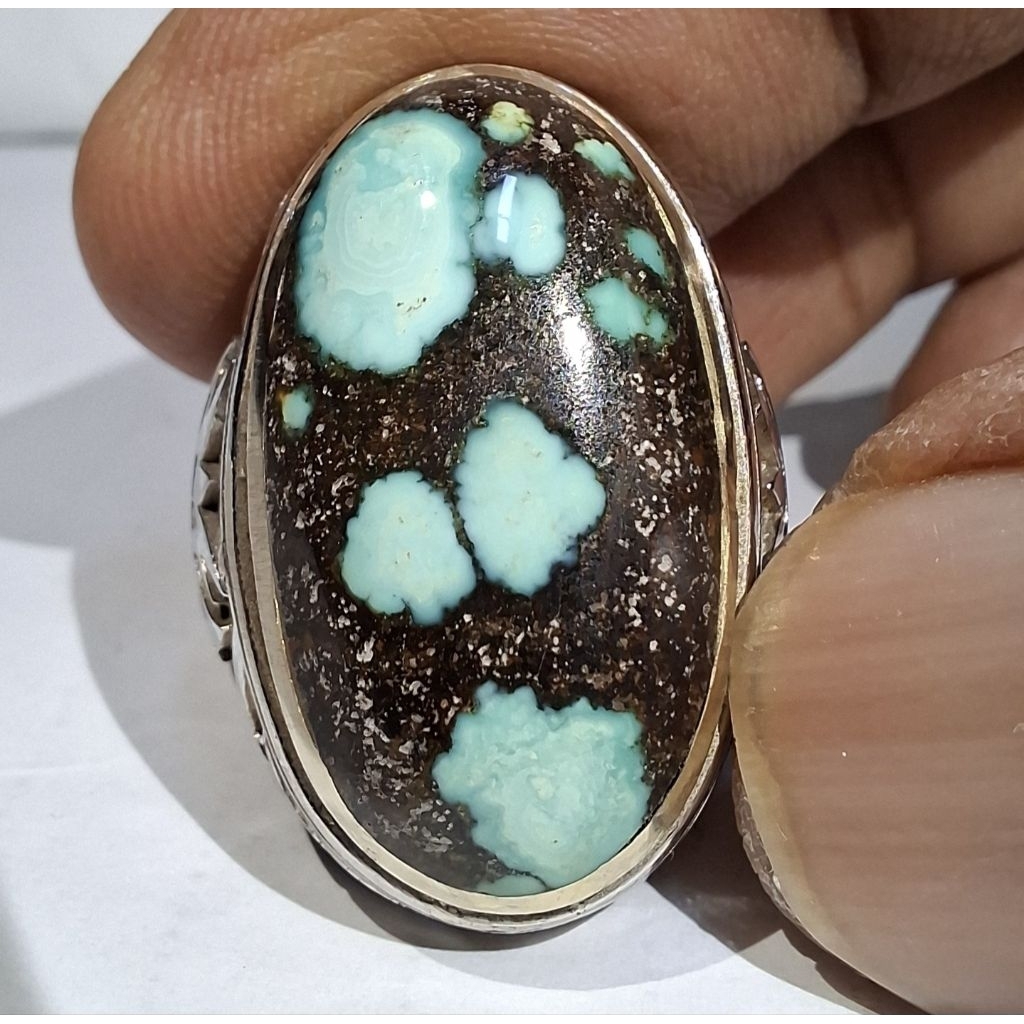 PIRUS HUBEI XINJIANG HIJAU PUPUS GRADASI EST DIM 25,5x13,5x7 RING 7