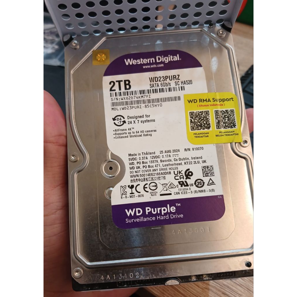 HD 2TB WD