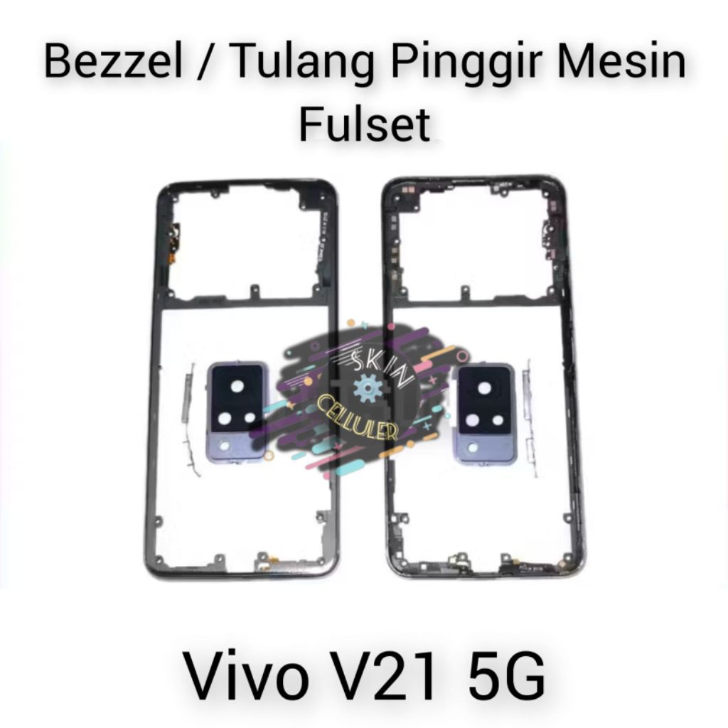 Bezzel - Tulang Samping mesin For Vivo V21 5G New