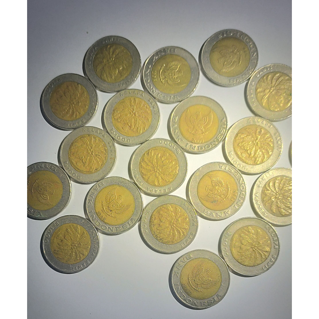 Uang koin 1000 rupiah kelapa sawit