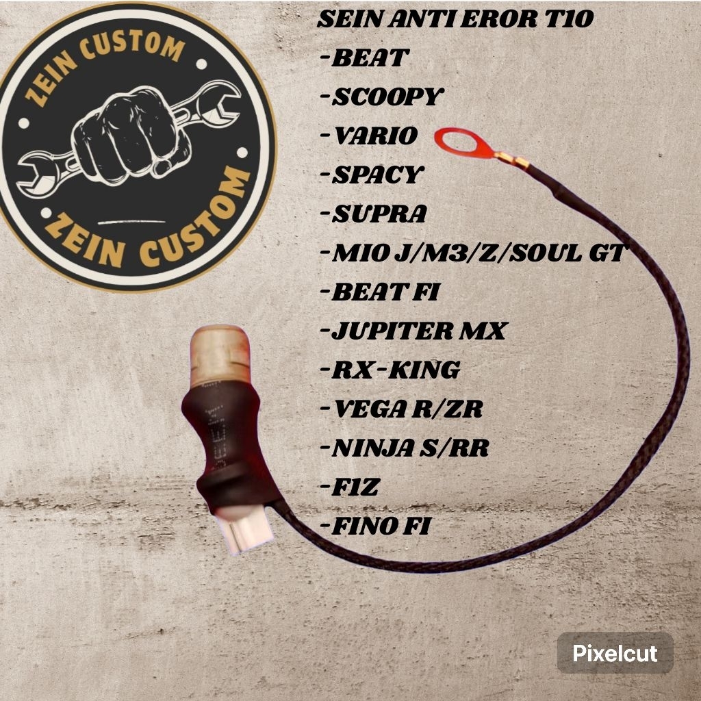 SEIN SEN LED ANTI EROR T10 UNIVERSAL BEAT SCOOPY VARIO SPACY SUPRA MIO J/M3/Z SOUL GT FINO FI JUPITE