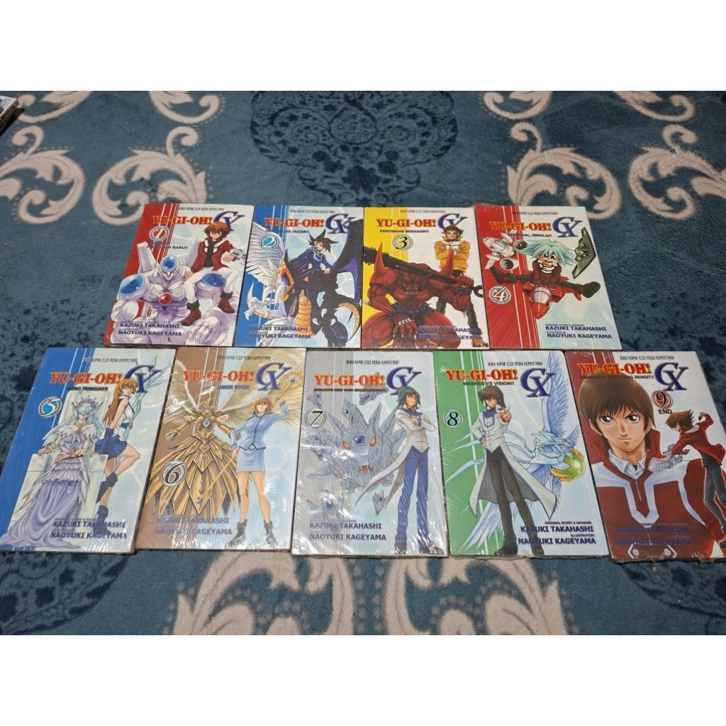 Komik Yugioh gx fullset vol 1-9 (Segel)