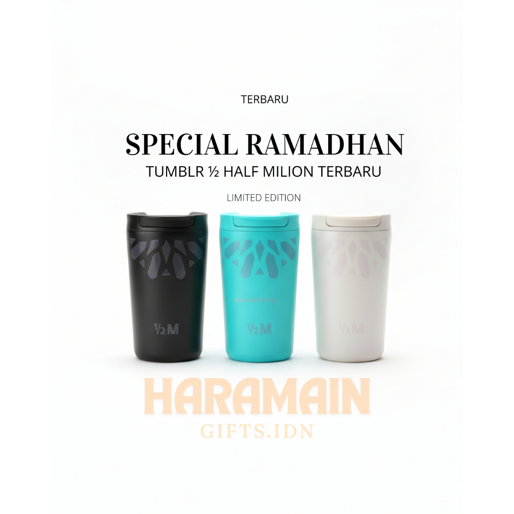 Tumbler half million 1/2M Original New series Arab saudi