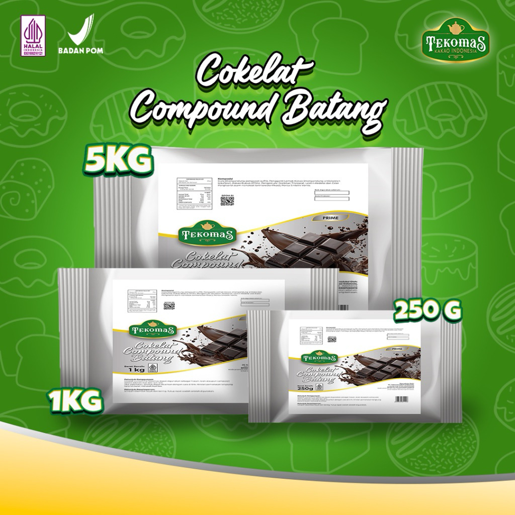 Dark Cokelat Compound Coklat Batang Rm 500Gr