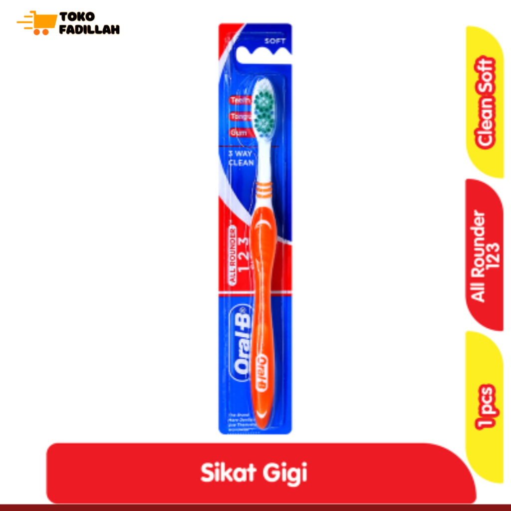 Oral-B All Rounder Sikat Gigi Soft / Lembut 1's