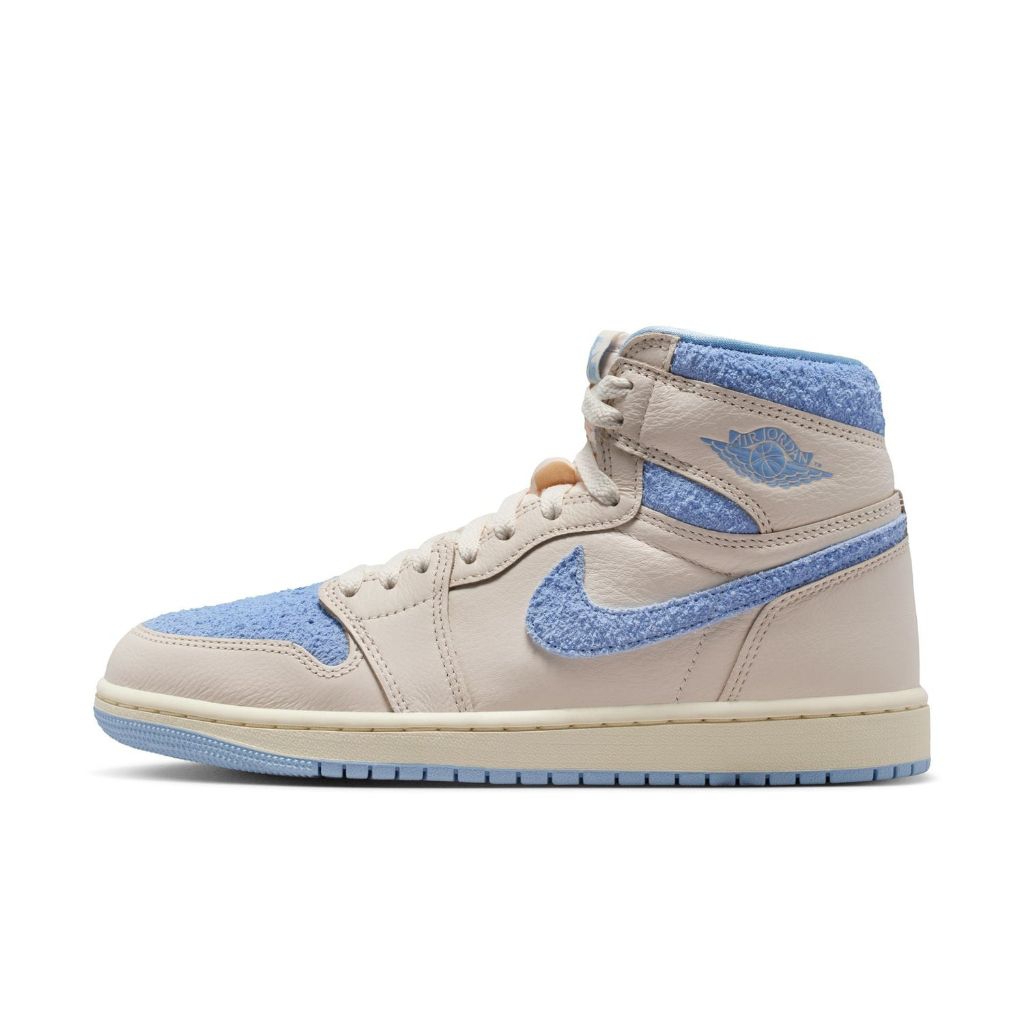 Nike Air Jordan 1 Retro High OG Sneakers W Pale Ivory Blue Original