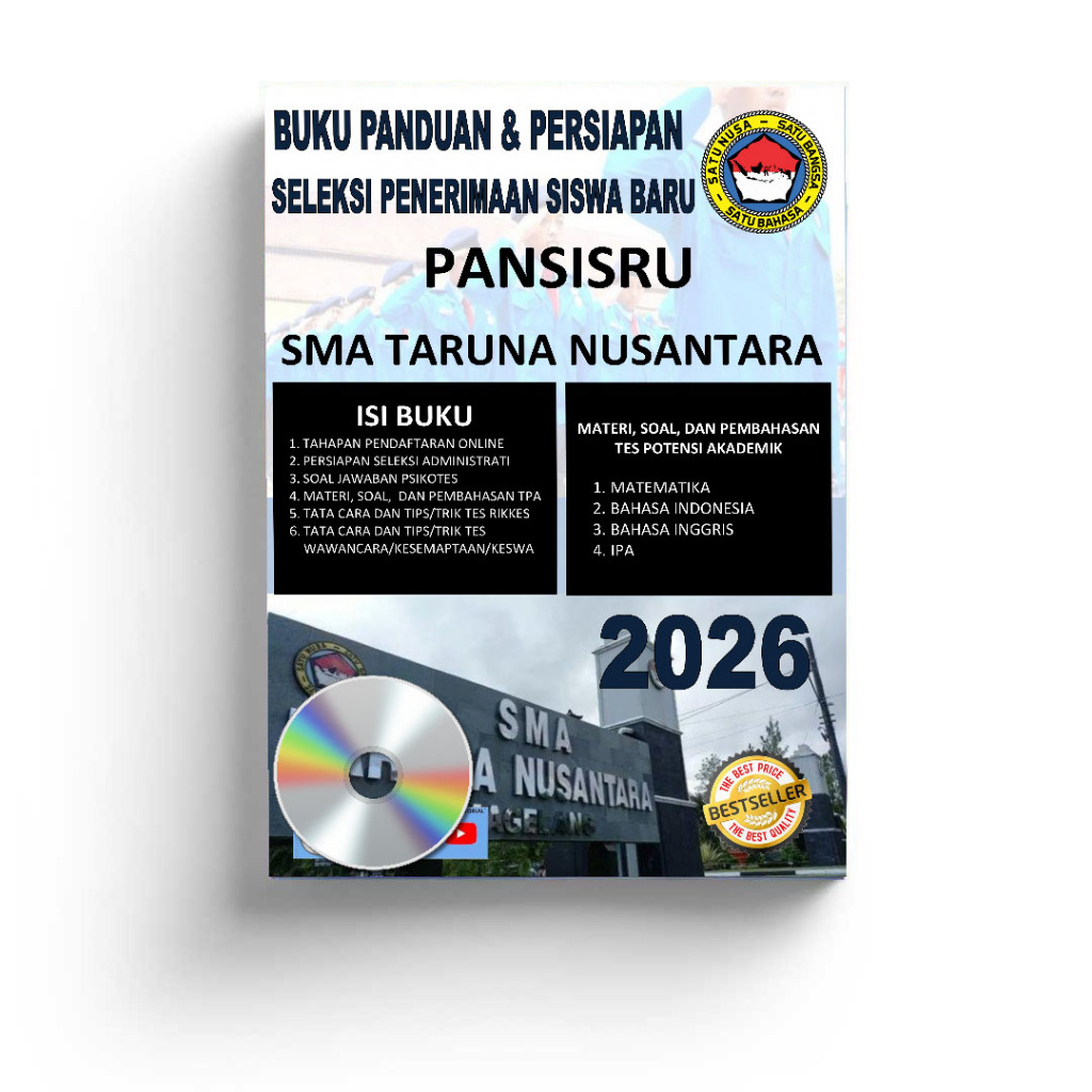 pena nusantara BUKU PANDUAN PASISRU SMA TARUNA NUSANTARA SELEKSI PENERIMAAN SISWA BARU 2026