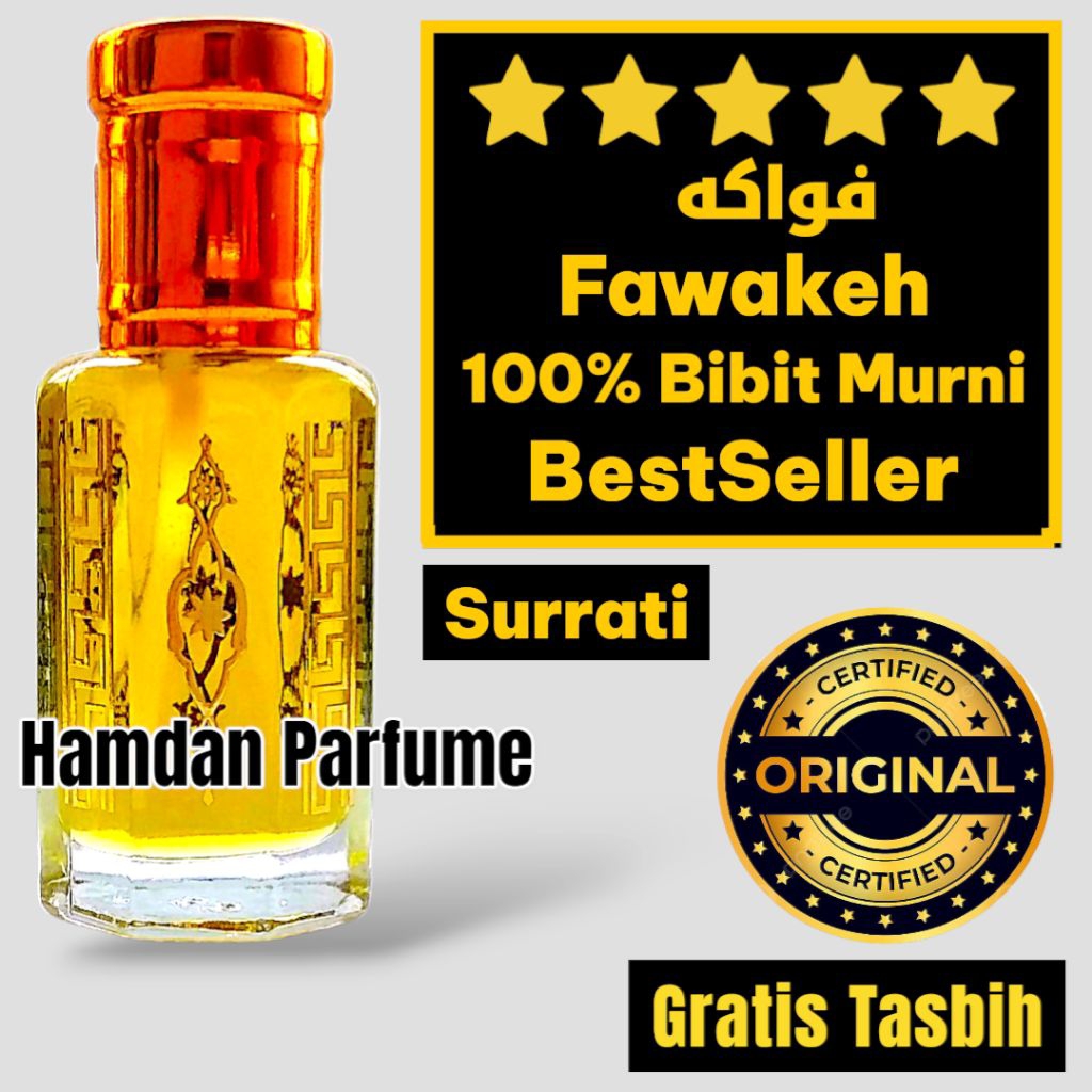 PARFUM FAWAKEH / FAWAKIH Surrati Minyak Wangi ARAB Murni Non Alkohol Asli 100% BestSeller 
