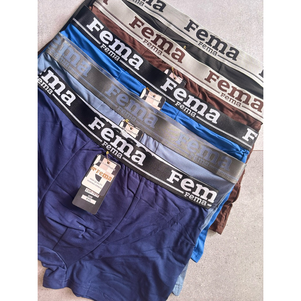 Celana Dalam Pria FEMA CD Pria CD Laki Laki FEMA Celana Dalam Boxer Pria