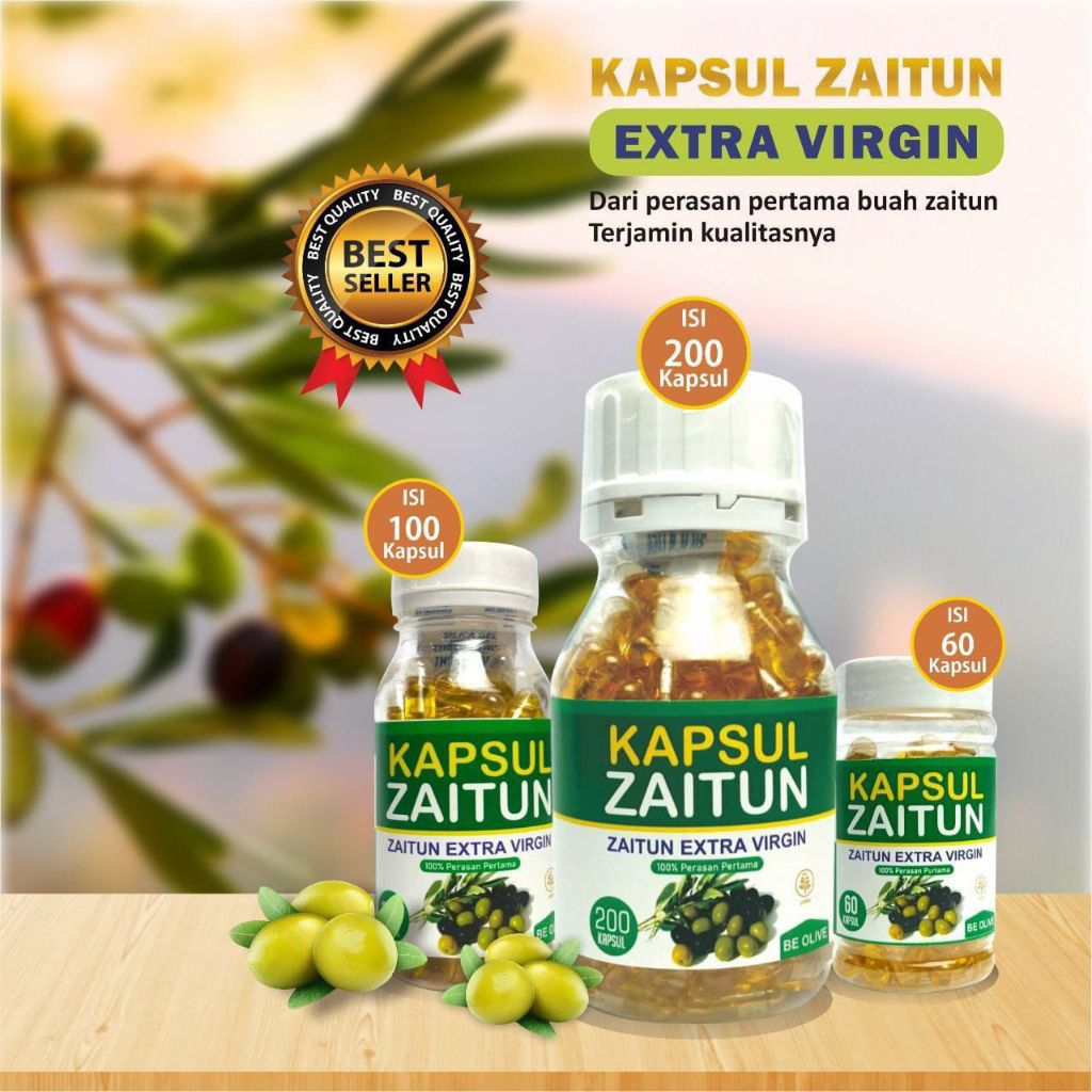 Kapsul Minyak Zaitun Alfafa