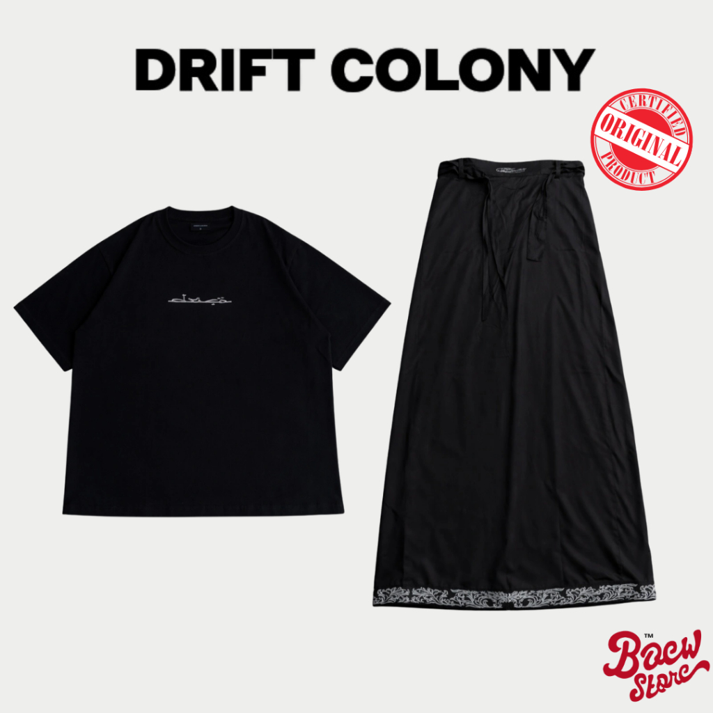 Drift Colony Drico Sarung & Tshirt [100% ORIGINAL]