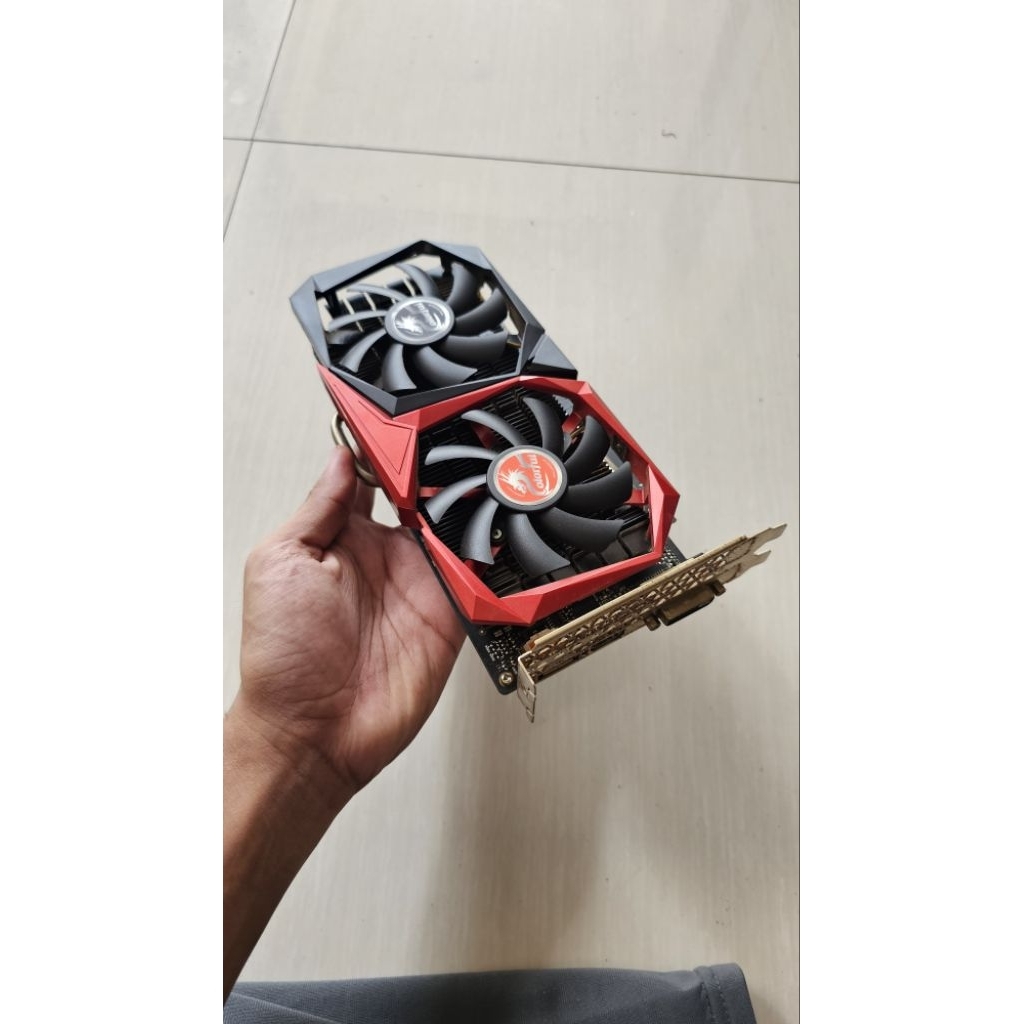 GTX 1050 Ti colorful DDR5 4GB unit only