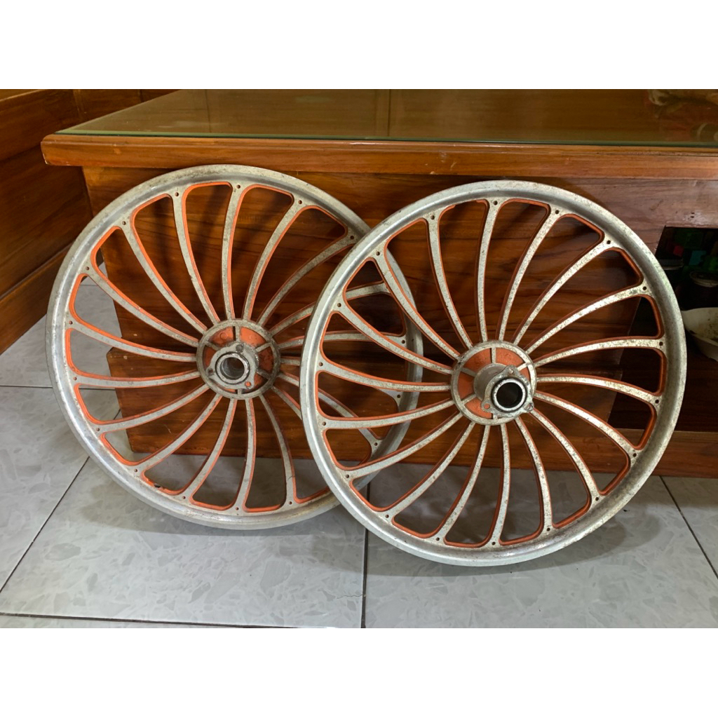 velg SEPASANG velg 20 kipas velg alloy 20 velg bmx resing racing dokar palang almunium minion sepeda