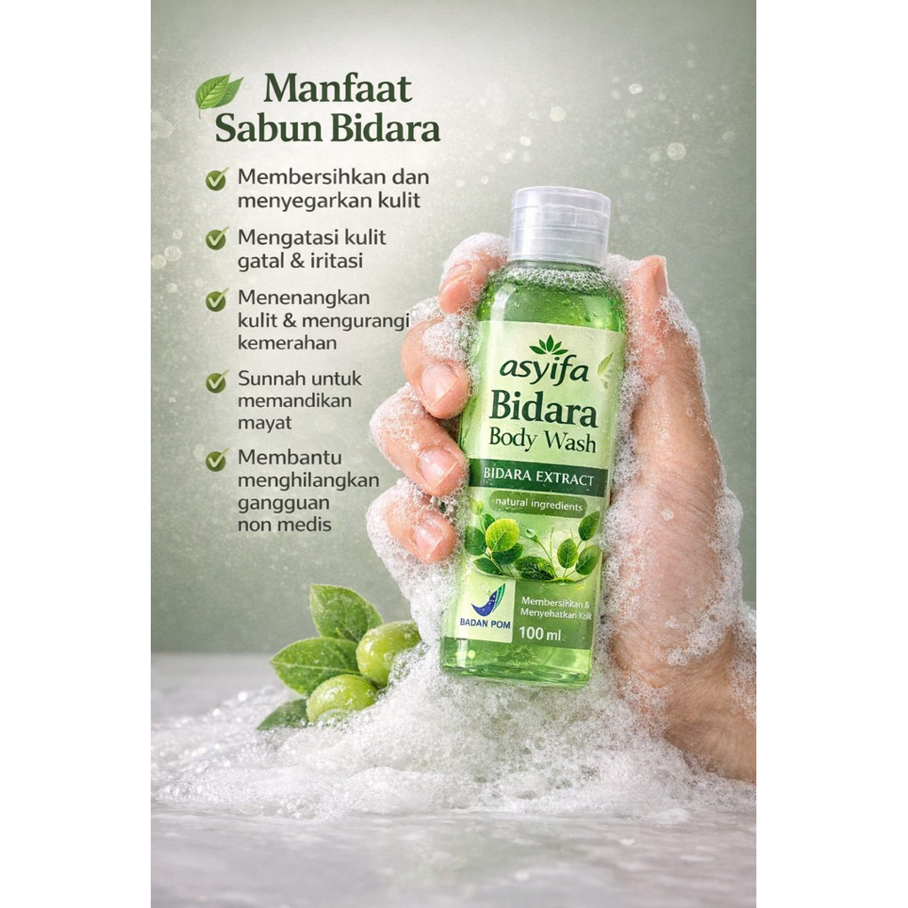 Sabun Bidara original Zaitun bidara herbal