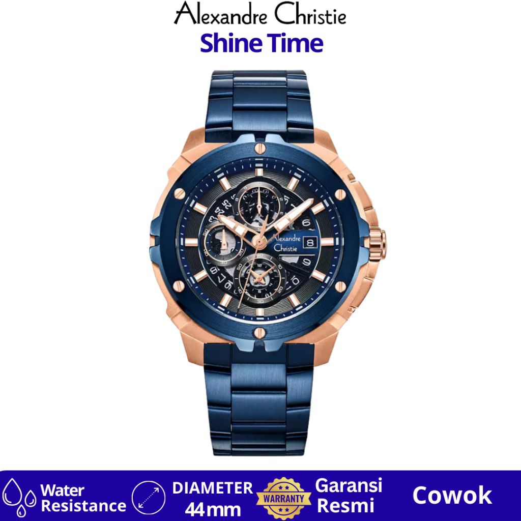 Jam Tangan Pria Alexandre Christie Ac 6692 MCFBURBU