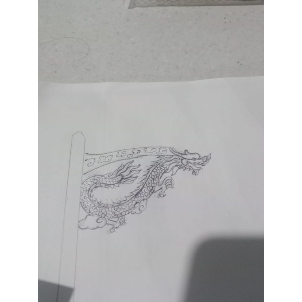 Sangkar Layang burung Trucukan ukir naga