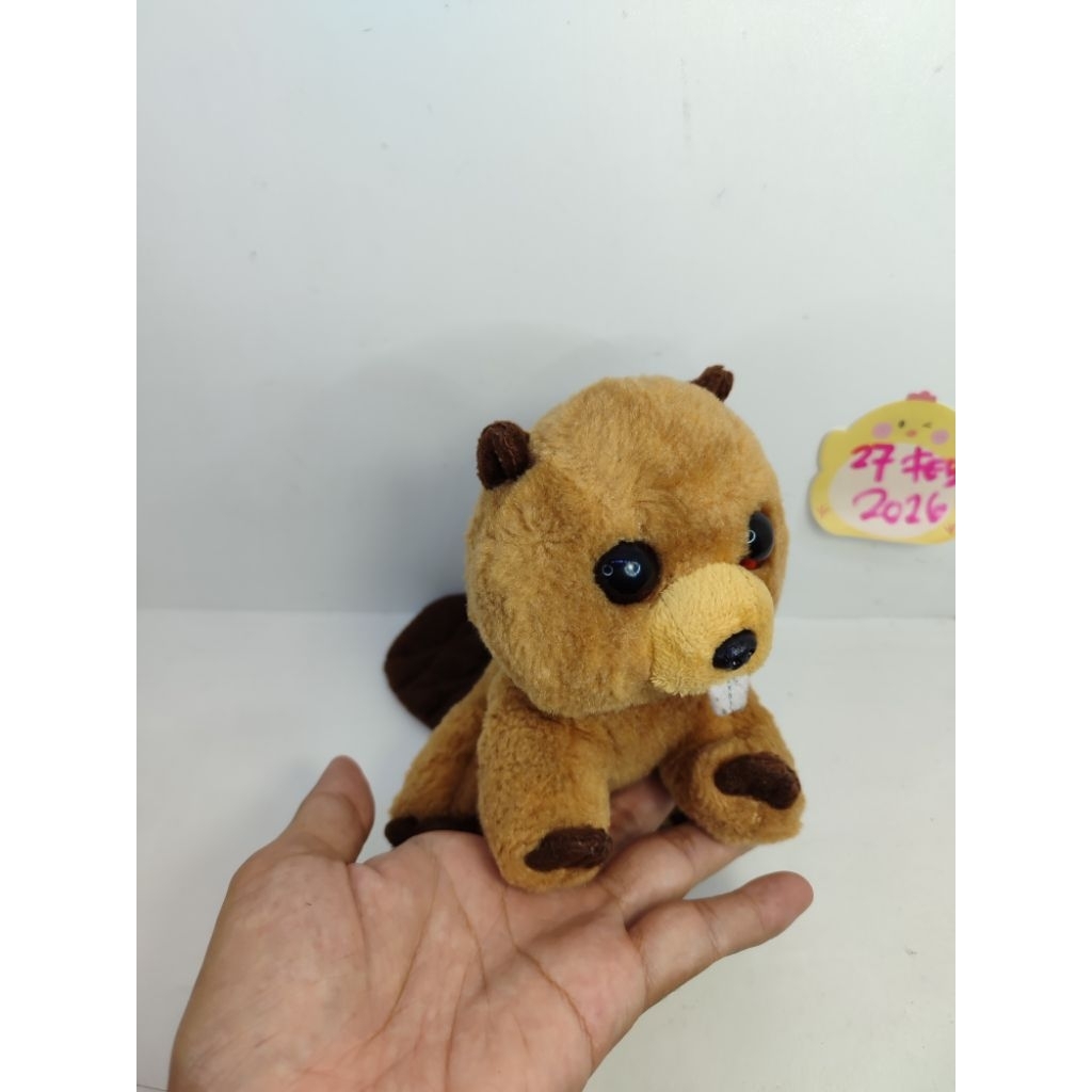 boneka Beaver otter ty brand rickie