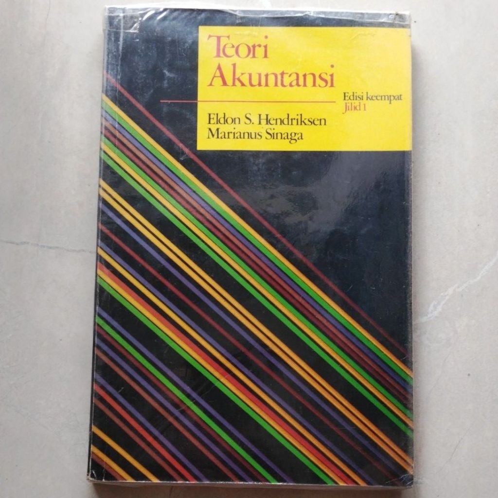 Teori Akuntansi Edisi 4 Jilid 1 ( ORI BEKAS ) #Eldon S.Hendriksen