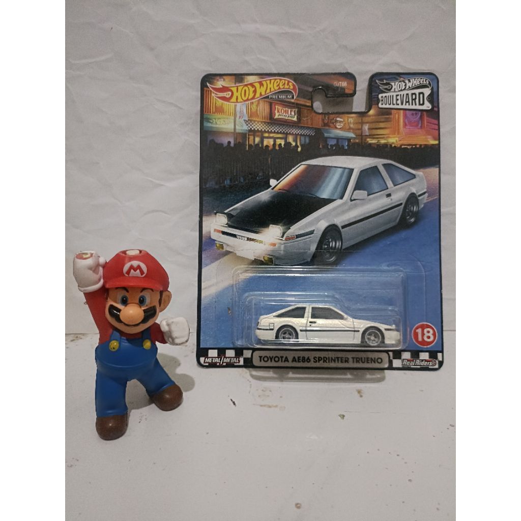 hotwheels Toyota ae86 sprinter trueno premium