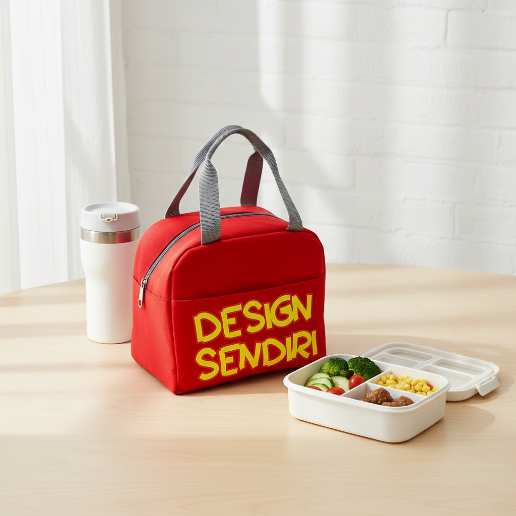 Tas Bekal Thermal Free Custom Nama Tas Betha 3