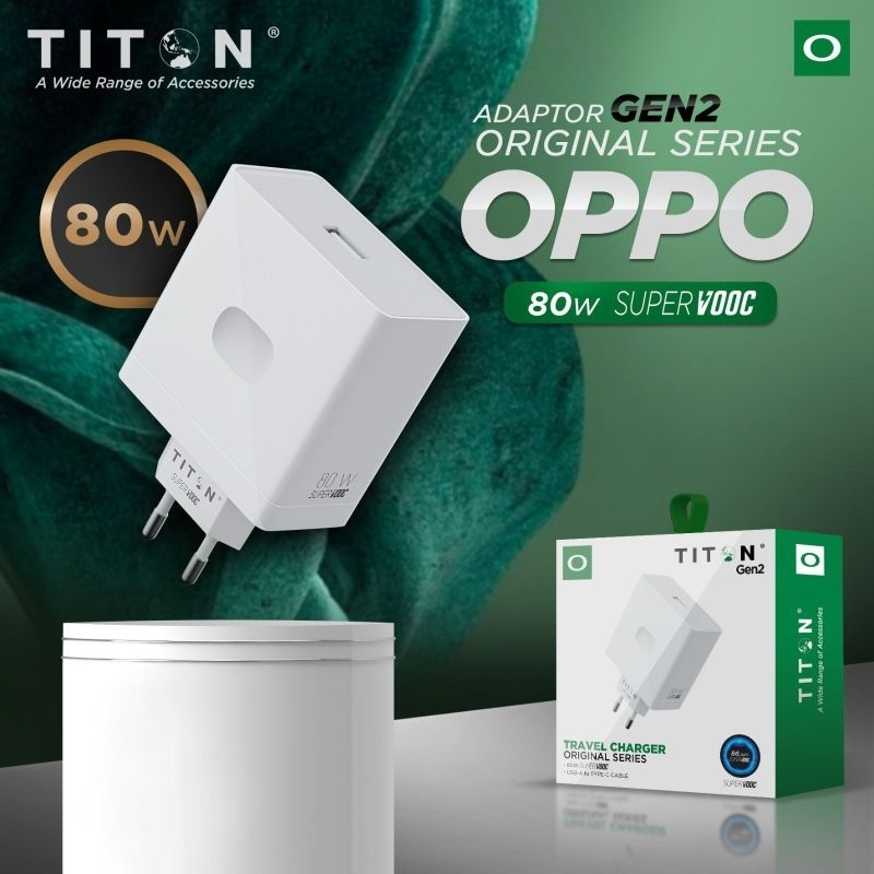 TITON TRAVEL CHARGER OPPO 80W