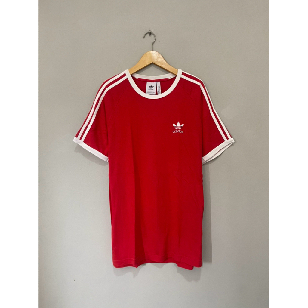 Kaos Adidas Ringer tee original / Kaos Adidas Ringer tee / Kaos Adidas Threefoil / Kaos Adidas Three