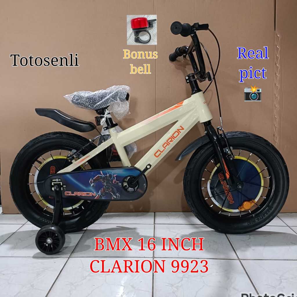 sepeda anak laki BMX 16 inch clarion 9923-clarion 8505-clarion 9920 sepeda anak by pacific