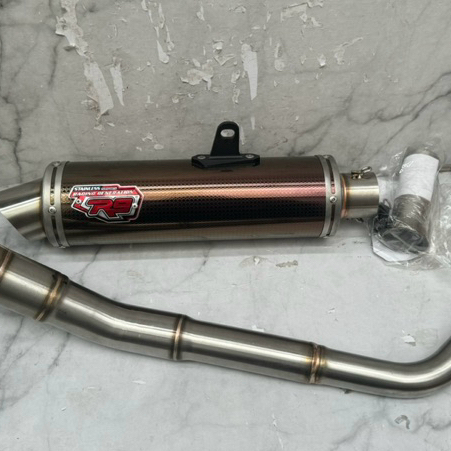 Knalpot R9 New Mugello Megapro New Cb150 Cbr150 Old Jupiter MX BLACK SERIES