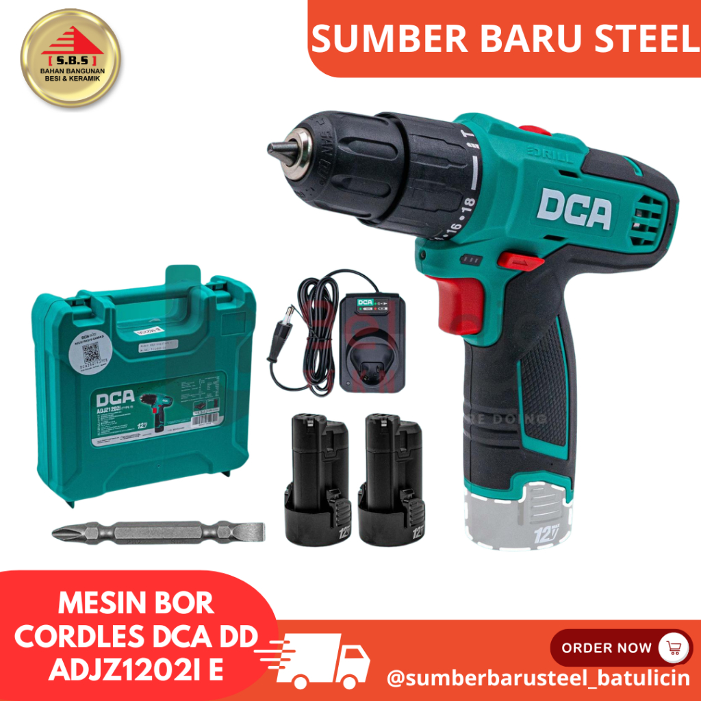 MESIN BOR CORDLES DCA DD ADJZ1202I E