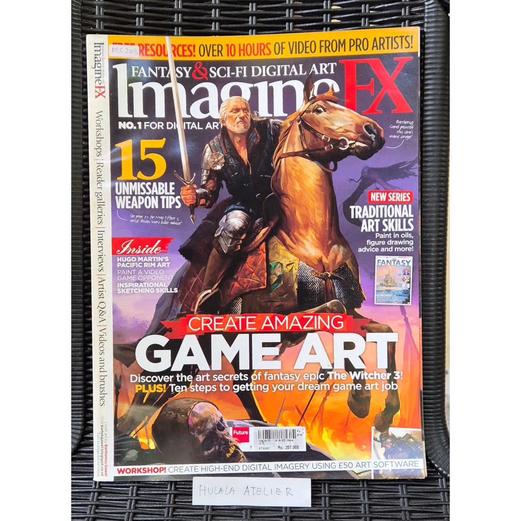 Majalah Imagine FX Import Preloved Desember 2013