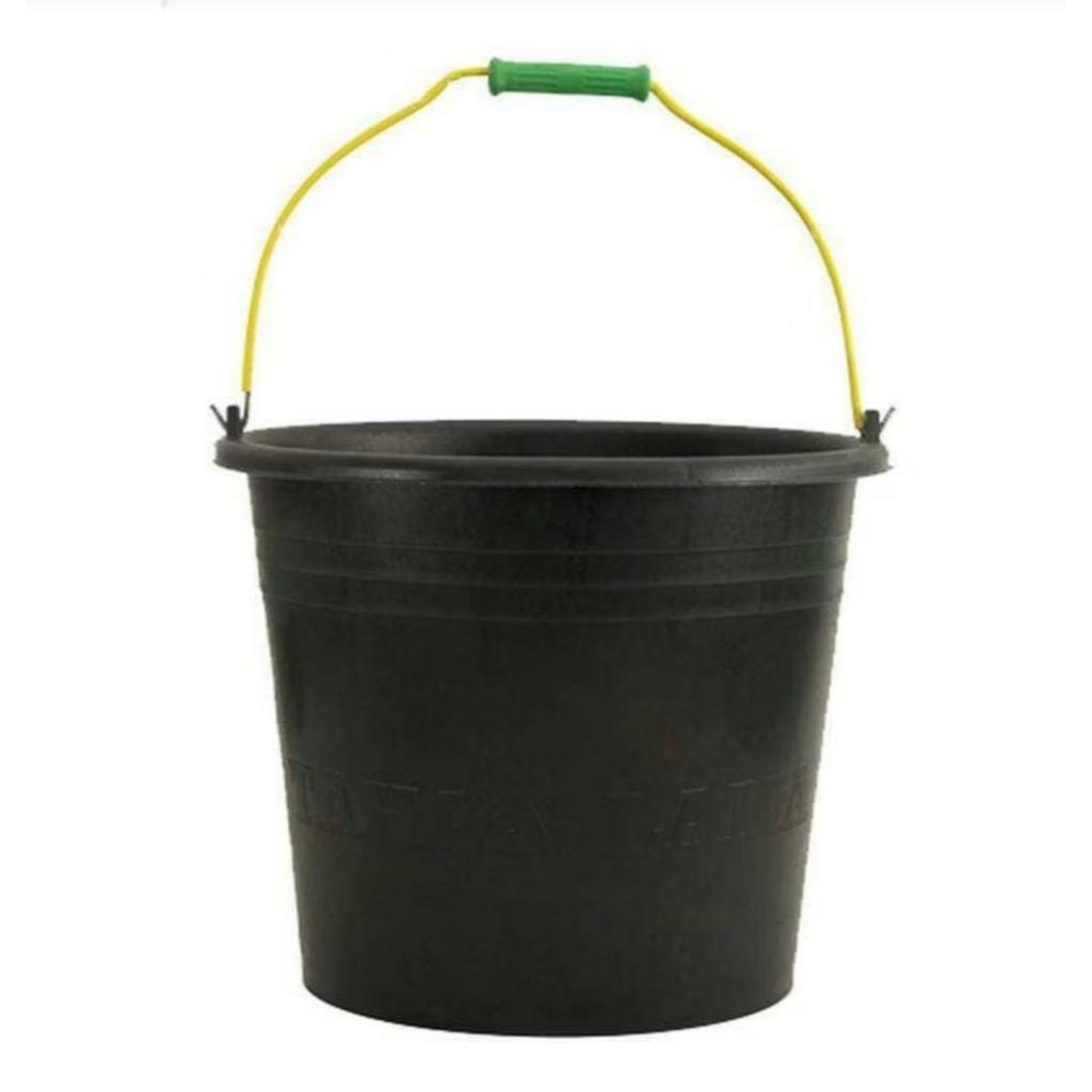 SAP Ember COR 24 Hitam Pegangan Plastik Tebal Ember Timba Serbaguna Anti Pecah Gagang Kawat