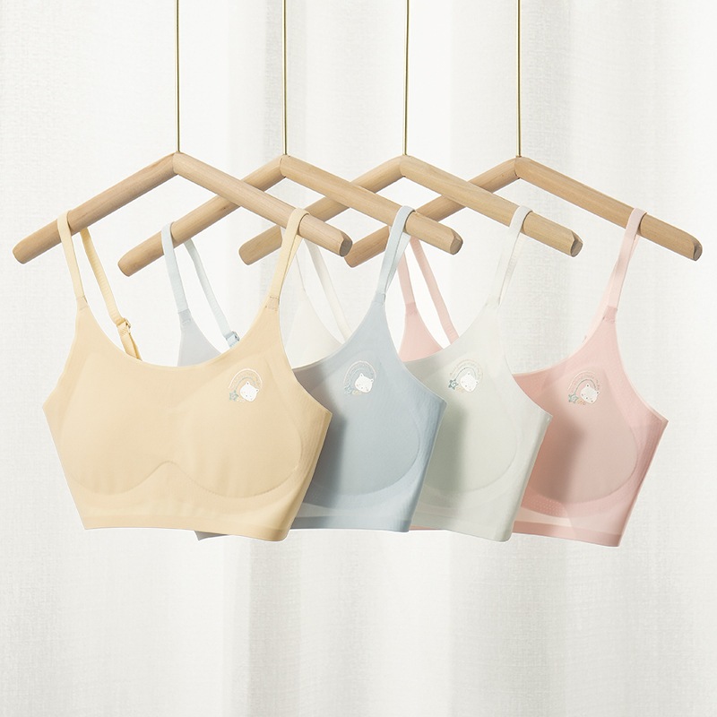 Miniset Remaja Sporty Seamless - Bra Masa Pertumbuhan Tanpa Kawat