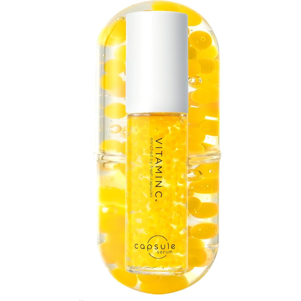 Capsule Serum Vitamin C | Glutathione | Beauty Serum | Dullness | Pores | Collagen | 30ml