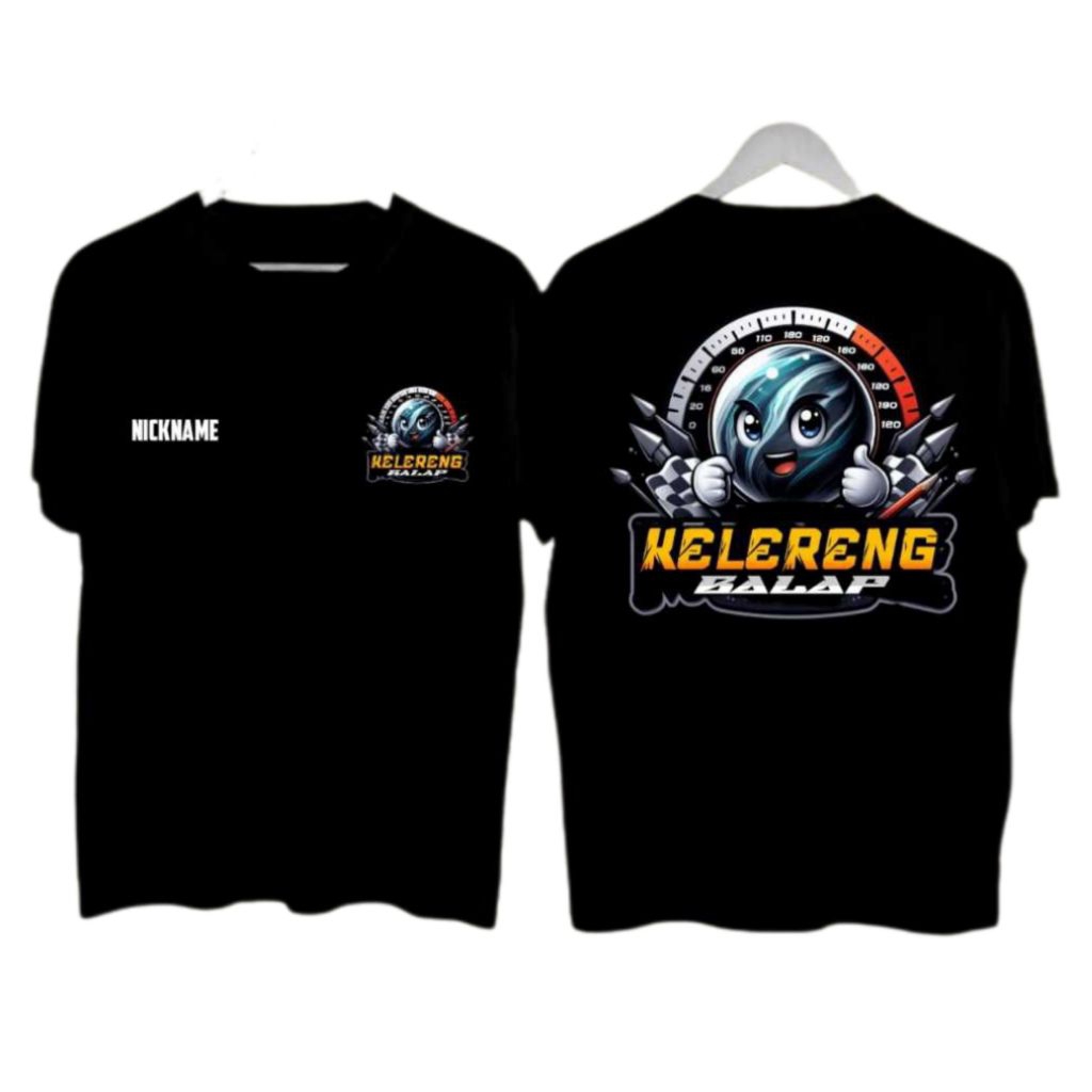 KAOS TSHIRT KLERENG BALAP//TSHIRT NEW