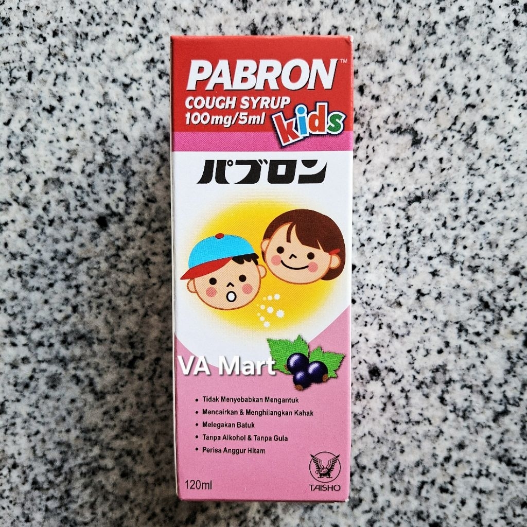 PABRON Cough Syrup Kids 120ML Obat Batuk Sirup Anak