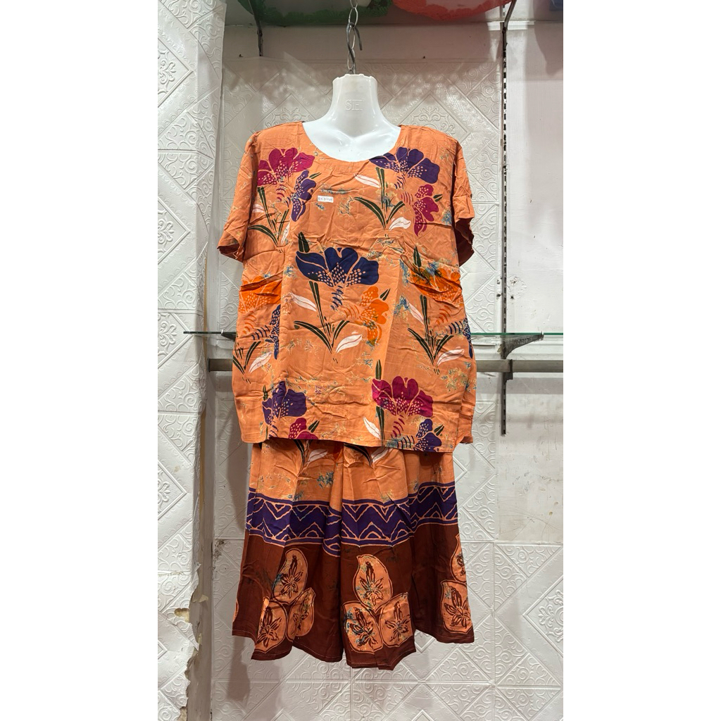 STELAN KULOT  BATIK CETAK LIE ING