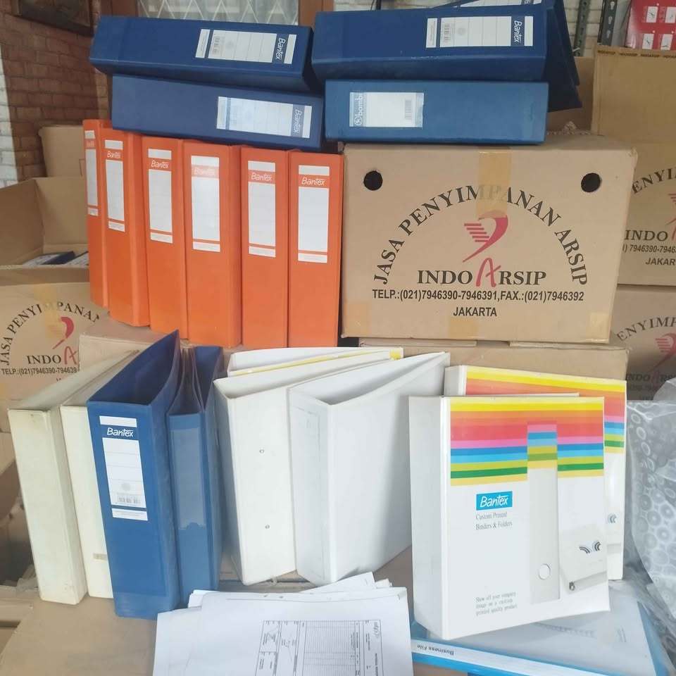 Ordner Bantex Bekas Ukuran A4 F4 Layak Pakai & Kebutuhan ATK Map Kliper Daichi Bambi