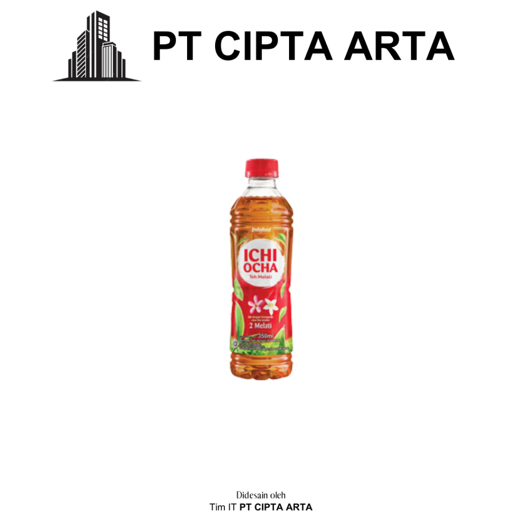 Ichi Ocha 350ml 1 Dus Isi 24 Botol Bebas Pengawet