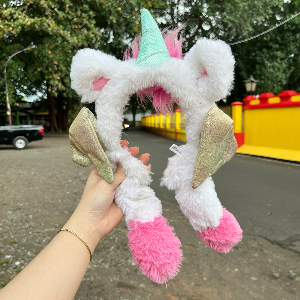 Bando Boneka Unicorn Minion Despicable Me Original / Bando Plush Minion Original