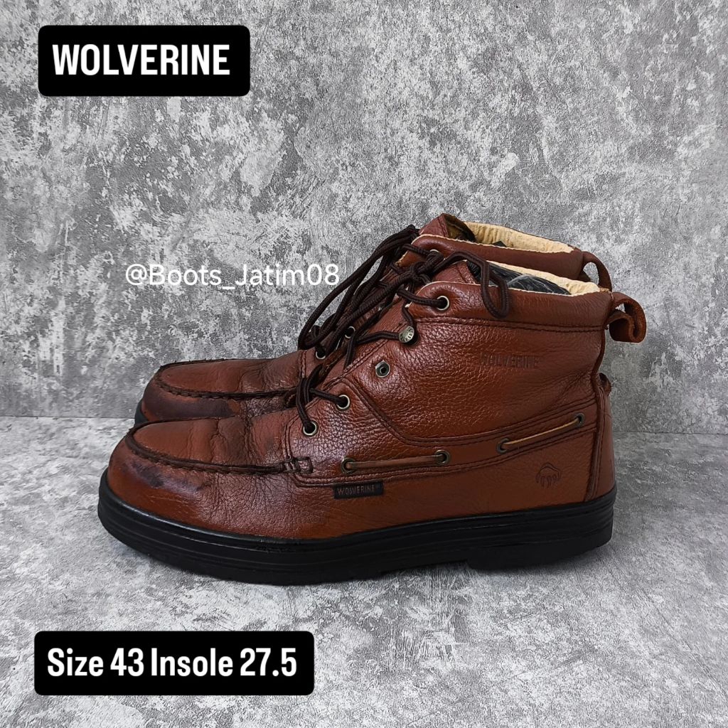 Wolverine Moctoe Safety Boots size 43