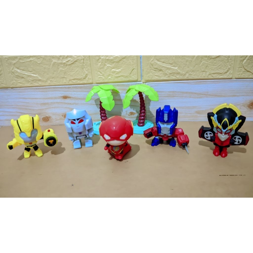 Happy Meal 5 Pcs McDonald's Transformers 2018
