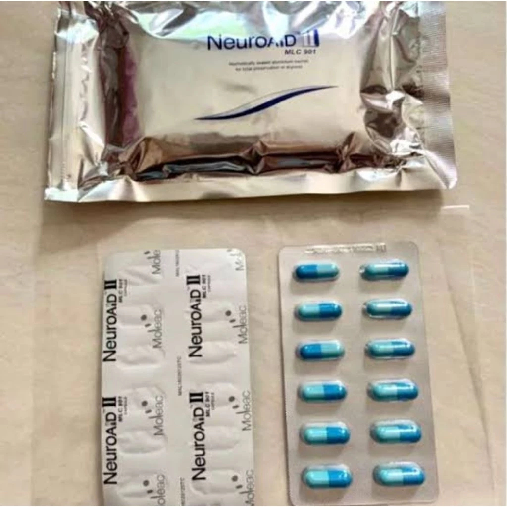 NEUROAID II MLC ISI 60 KAPSUL ORIGINAL OBAT STROKE | OBAT STROKE PALING MUJARAB ORIGINAL