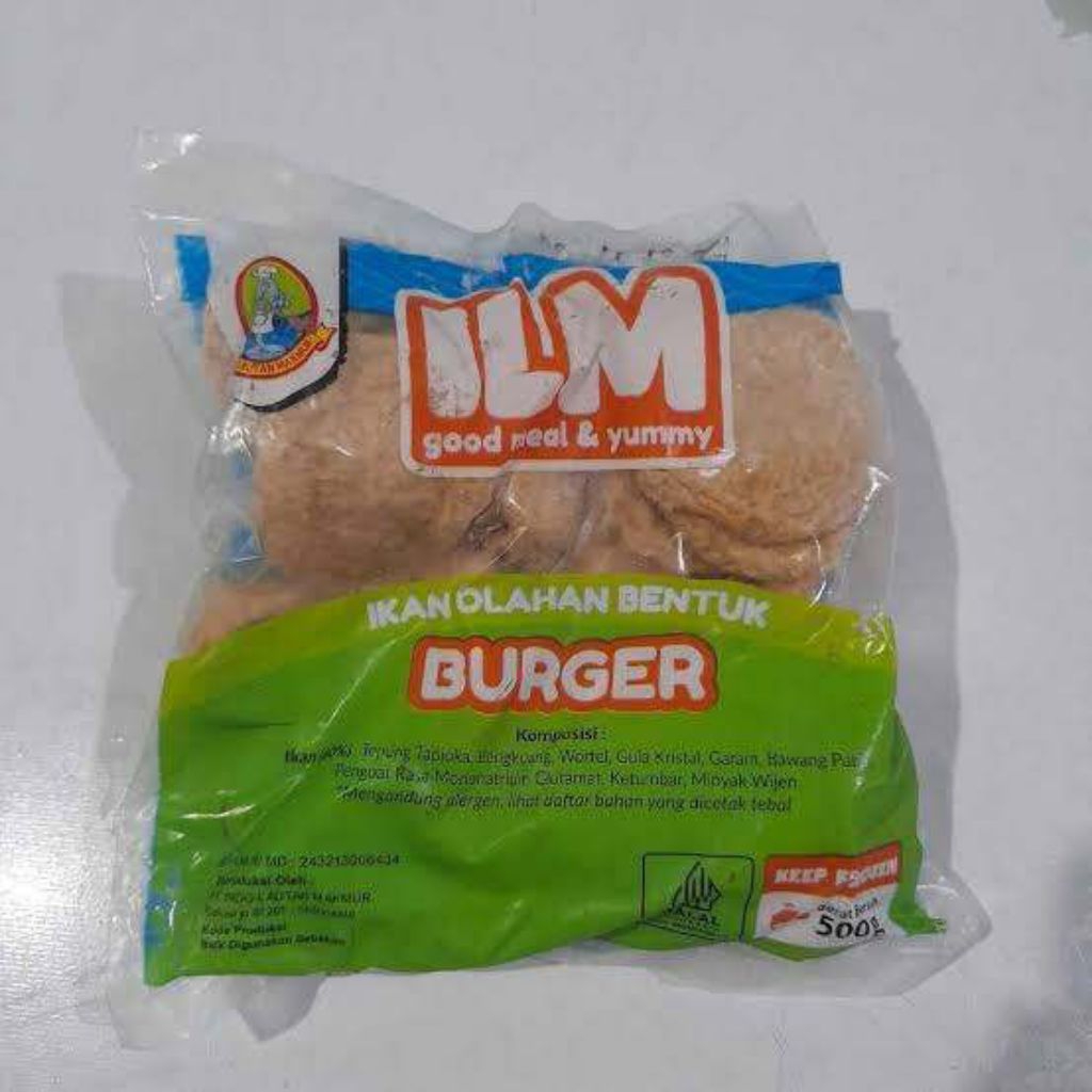 Frozen food ILM Burger 500gr