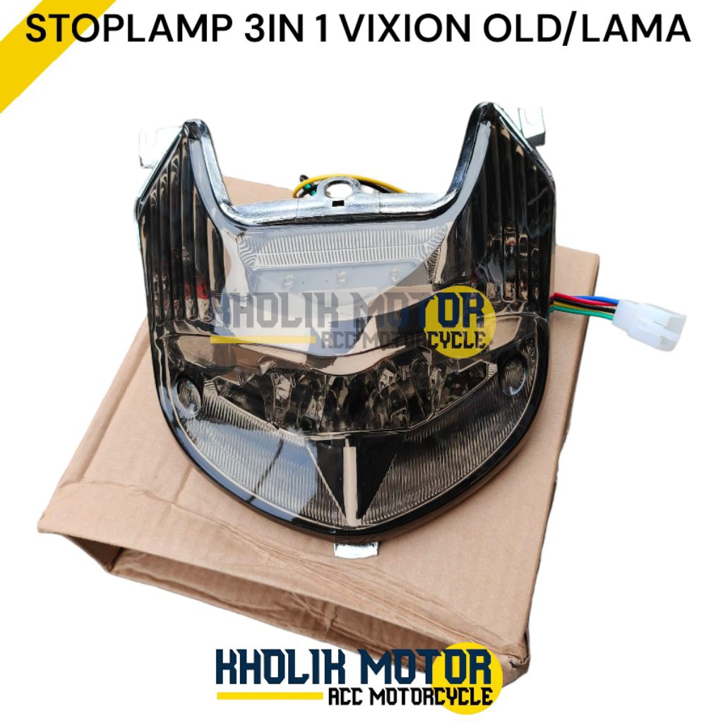 Stoplamp lampu belakang 3in1 variasi Vixion Old/lama