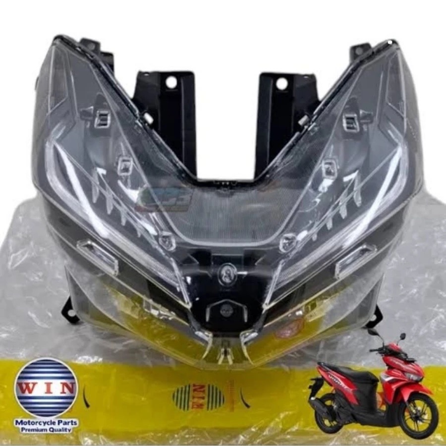 Lampu Depan Vario 125 LED New Gen 2 K2V 2022 2023 2024 2025 | reflektor headlamp WIN | head lamp lig