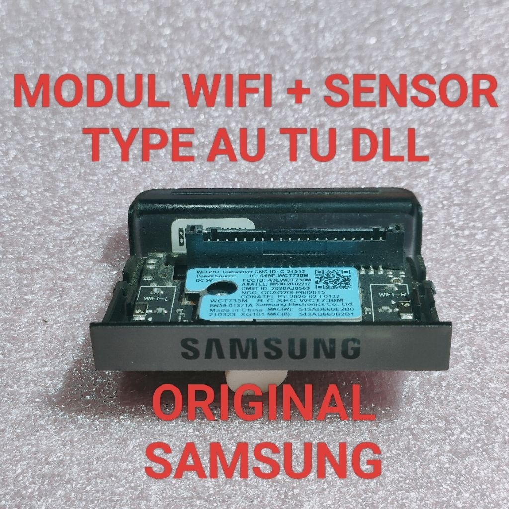 MODUL WIFI SENSOR REMOT TV SAMSUNG TIYPE AU TU DLL