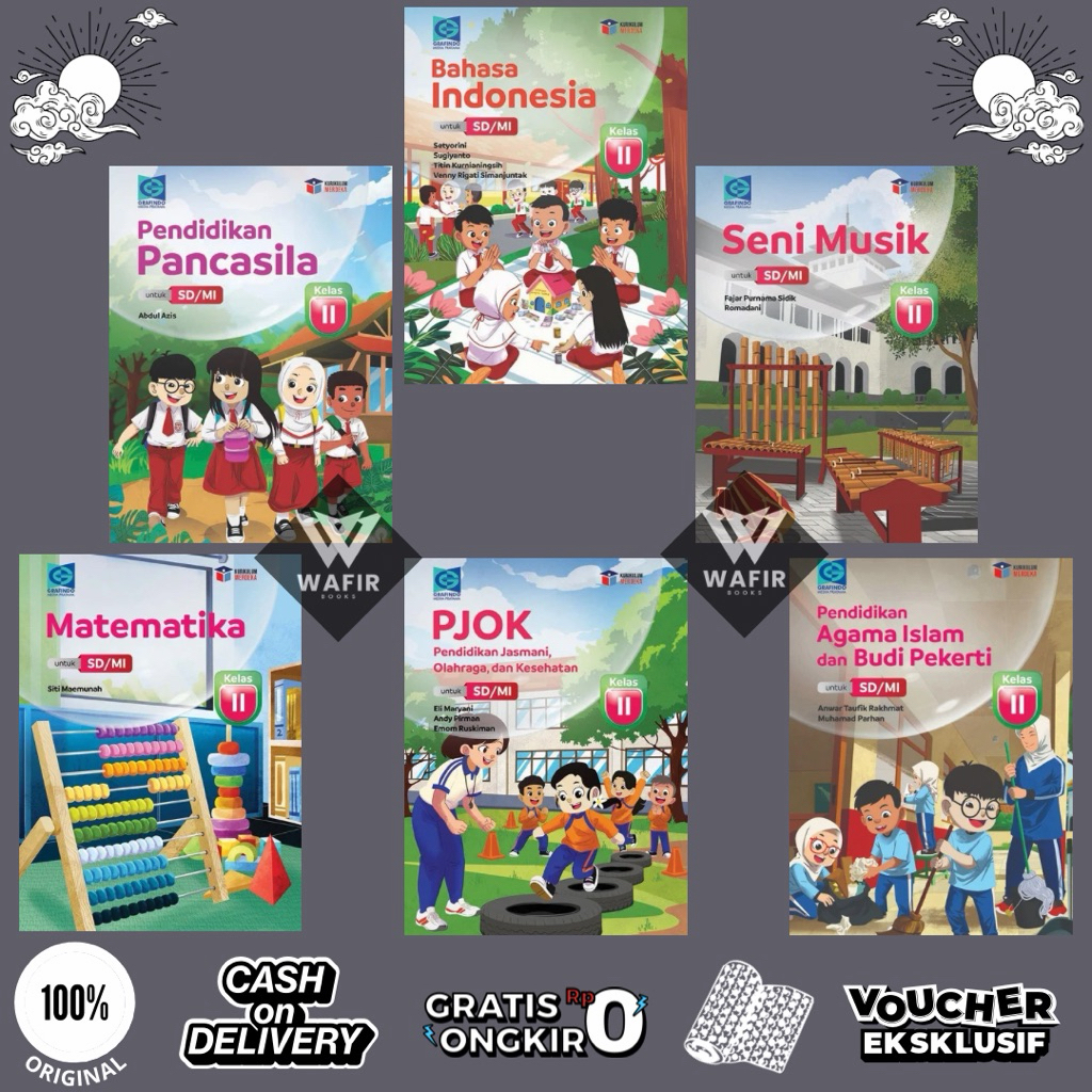 Buku Grafindo kelas 2 SD/MI Kurikulum Merdeka Penerbit Grafindo Media Pratama