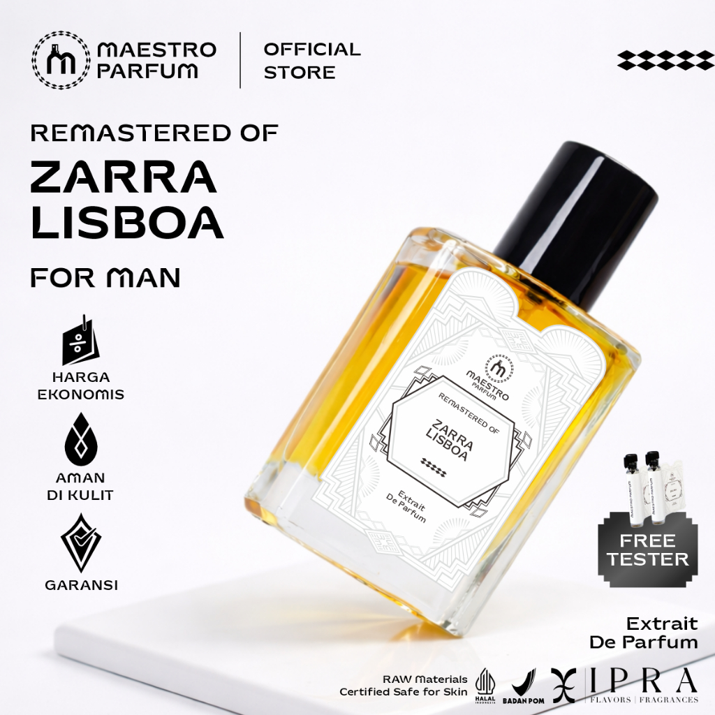 Parfum Cowok Zarra Lisboa Parfum Men Maestro Parfum